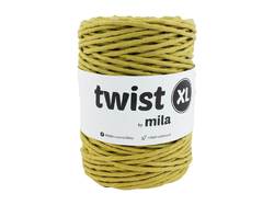 Šnůra Twist XL MILA 5mm - zlaté kiwi