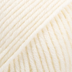 DROPS Merino Extra Fine 01 - smetanová