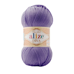 Alize Diva 84 - tlumená fialová