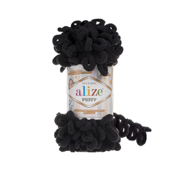 Alize Puffy 60 - černá