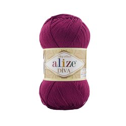 Alize Diva 326 - tmavě fuchsiová