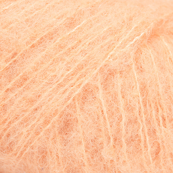 DROPS Brushed Alpaca Silk 37 - jemná meruňková
