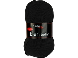 Vlna-Hep Elen baby 4001 - černá