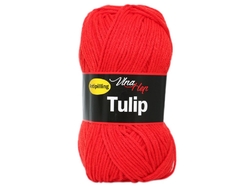 Vlna-Hep Tulip 4008 - jasná červená