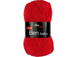 Vlna-Hep Elen baby 4019 - červená
