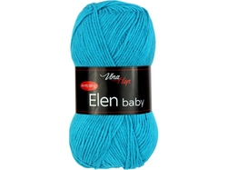 Vlna-Hep Elen baby 4124 - tyrkysová