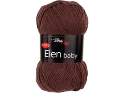 Vlna-Hep Elen baby 4220 - čokoládově hnědá