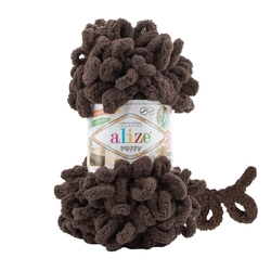 Alize Puffy 534 - nugátově hnědá