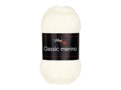 Vlna-Hep Classic merino 6002 - krémově bílá