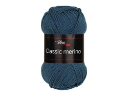 Vlna-Hep Classic merino 61276 - šedomodrá