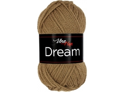 Vlna-Hep Dream 6406 - středně hnědá