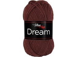 Vlna-Hep Dream 6407 - hnědá