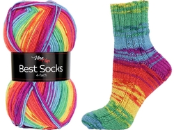 Vlna-Hep Best Socks 4-fach - 7074