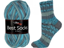 Vlna-Hep Best Socks 4-fach - 7309