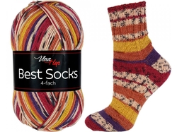 Vlna-Hep Best Socks 4-fach - 7328