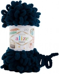 Alize Puffy 770 - temně modročerná