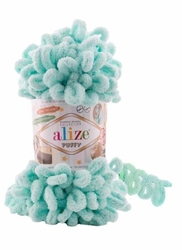 Alize Puffy 771 - světle smaragdová