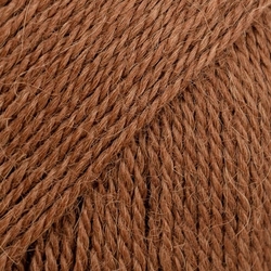 DROPS Alpaca uni 9041 - měděná hnědá