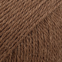 DROPS Alpaca uni 9042 - kaštanová