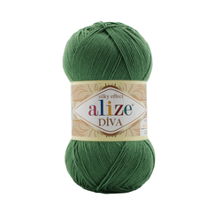 Alize Diva 910 - matná zelená