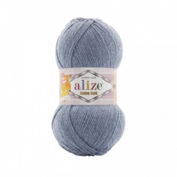 Alize Cotton Gold 962 - stříbrnošedá