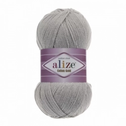 Alize Cotton Gold 21 - šedá melange