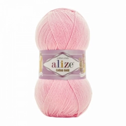 Alize Cotton Gold 518 - baby růžová
