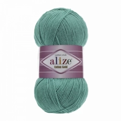 Alize Cotton Gold 610 - nerfitově zelená