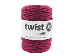 Šnůra Twist XL MILA 5mm - amarant