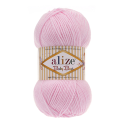 Alize Baby best 185 - pastelově růžová