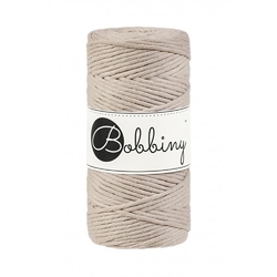 Bobbiny Macrame Regular 3 mm - Beige