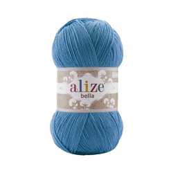 Alize Bella 100 - 387 - tyrkysově modrá