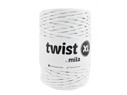 Šnůra Twist XL MILA 5mm - bílá
