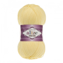 Alize Cotton Gold 187 - světle žlutá