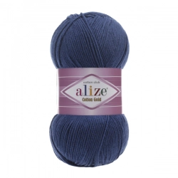 Alize Cotton Gold 279 - půlnoční modrá