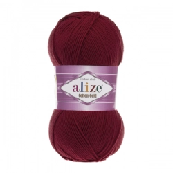 Alize Cotton Gold 390 - višeň