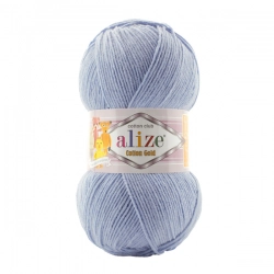 Alize Cotton Gold 481 - světle modrá