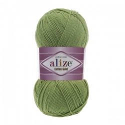 Alize Cotton Gold 485 - olivově zelná