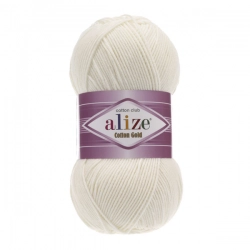 Alize Cotton Gold 62 - světle krémová