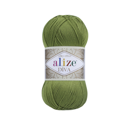 Alize Diva 210 - tmavě zelená