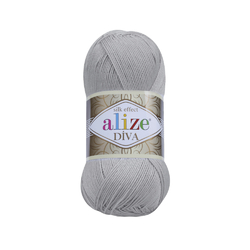 Alize Diva 355 - šedá