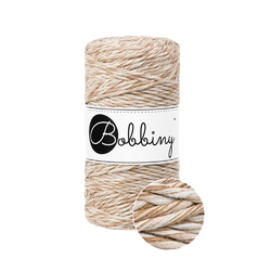 Bobbiny Macrame Regular 3 mm - Caramel Shake