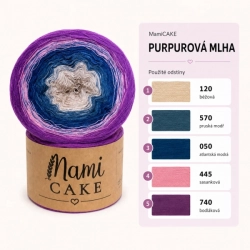 MamiCAKE - Purpurová mlha