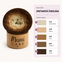 MamiCAKE - Smetanová čokoláda