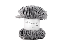 Bavlněná šnůra MILA MIX 5 mm - letní mlha