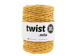 Šnůra Twist XL MILA 5mm - okrová