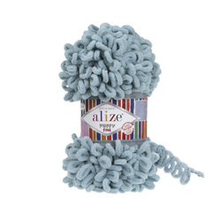 Alize Puffy fine 414 - azurová