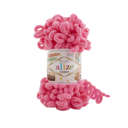 Alize Puffy 377 - neonově růžová