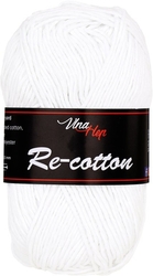 Vlna-Hep Re-cotton 81002 - bílá