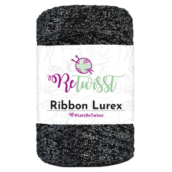 ReTwisst Ribbon Lurex - black